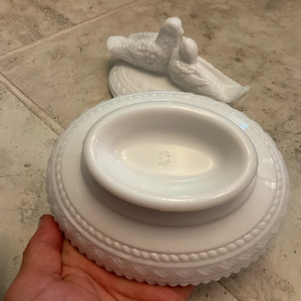 Westmoreland milk glass